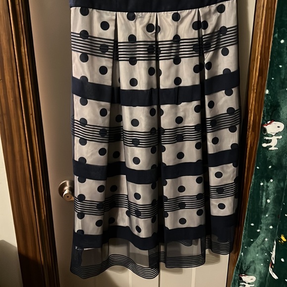 Navy J Peterman dress size 16 never worn - Picture 2 of 5